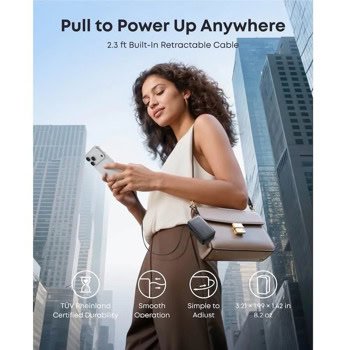 Anker Nano Power Bank 10K Black A1638H11 | JAR Computers Anker Nano Power Bank 10K Black A1638H11