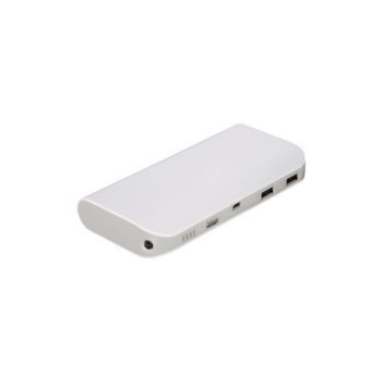 Hama Pipe Power Pack 13000 mAh white/grey 137422