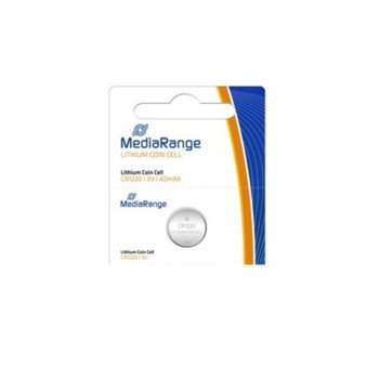 Батерии литиеви MediaRange Coin Cells MRBAT134 CR1220, 3V, 45mAh, 1бр. | JAR Computers MediaRange COIN CELLS CR1220 3V