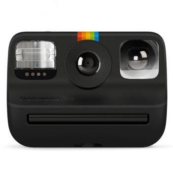 Фотоапарат Polaroid Go Black (черен), моментални снимки, светкавица, 750mAh батерия, USB image