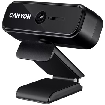 Уеб камера Canyon C2N CNE-HWC2N, микрофон, 1920x1080 / 30FPS, USB, черна image