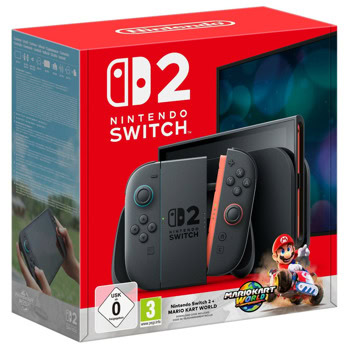 Nintendo Switch 2 + Mario Kart World 256GB Black