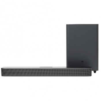 Soundbar система за домашно кино JBL Bar, 2.1, безжична, Bluetooth, HDMI, USB, 300W RMS, черен image