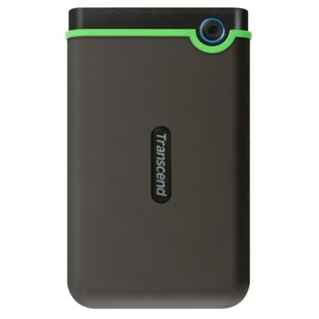 Твърд диск 2TB Transcend StoreJet M3 (сив), външен, 2.5" (6.35 cm), USB-C 3.1 | JAR Computers Transcend StoreJet M3 2TB TS2TSJ25M3C