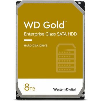 Твърд диск 8TB Western Digital Gold Enterprise WD8005FRYZ, SATA 6Gb/s, 7200rpm, 256MB кеш, 3.5"(8.89cm) | JAR Computers Western Digital Gold Enterprise 8TB WD8005FRYZ