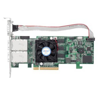 RAID Контролер Areca ARC-1223-8x, PCIe 2.0 към 2x Mini-SAS SFF-8088, SATA/SAS 6Gb/s, 2 портов, 512MB RAM, поддържа RAID level 0, 1, 10(1E), 3, 5, 6, 30, 50, 60, Single Disk or JBOD | JAR Computers Areca ARC-1223-8x