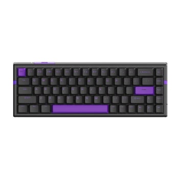 Клавиатура ATK RS6, жична, механична, гейминг, Linear Magnetic Gateron Jade Pro суичове, RGB подсветка, черна, USB | JAR Computers Клавиатура ATK RS6 черна
