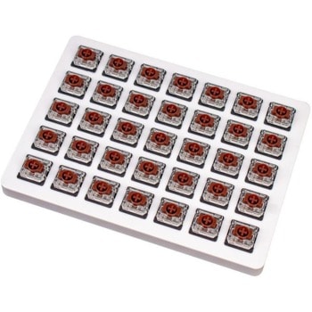 Суичове за механична клавиатура Keychron Gateron Low Profile, Switch Set 35 броя, кафяви | JAR Computers Keychron - Gateron Low Profile 35 броя кафяви Z123