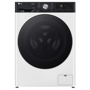 Пералня със сушилня LG F4DR711S2H, клас A/D, 11 кг. капацитет на пералня/6 кг. на сушилня, 1400 оборота в минута, 14 програми, свободностояща, 60 cm ширина, AI DD, Steam технология, бяла | JAR Computers Пералня със Сушилня LG F4DR711S2H