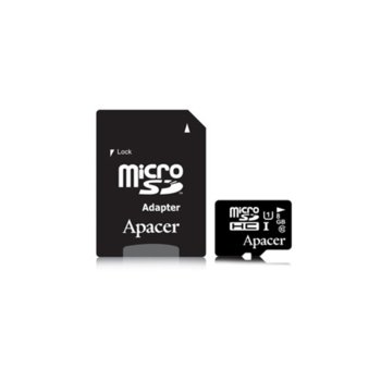 Apacer 8GB MicroSDHC UHS-I Class 10