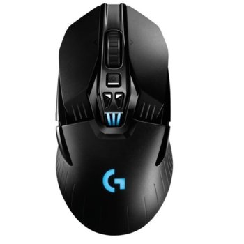 Мишка Logitech G903 Lightspeed, оптична (12 000 dpi), безжична, USB, 9 бутона, геймърска, черна | JAR Computers Logitech G903 Lightspeed (910-005084)