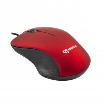 Мишка SBOX M-958R, оптична (1000 dpi), USB, червена | JAR Computers SBOX M-958R