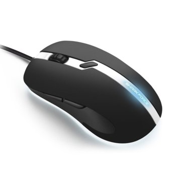 Мишка Sharkoon Shark Force PRO Gaming, оптична 3200 DPI, USB, черно/бяла, LED подсветка | JAR Computers Mouse Sharkoon Shark Force PRO Gaming