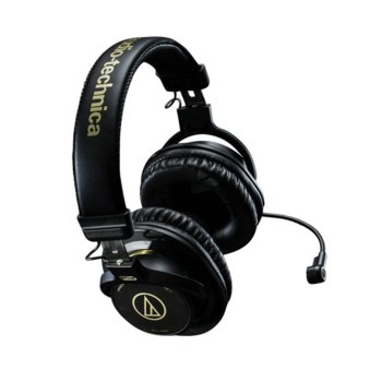 Слушалки Audio-Technica ATH-PG1, микрофон, 44мм говорители, бързи бутони, гейминг, черни | JAR Computers Audio-Technica ATH-PG1