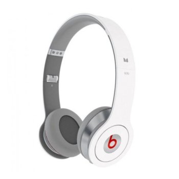 Beats by Dre Solo White Headphones for  HTC