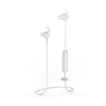 Слушалки Vivanco 35543, спортни, Bluetooth, микрофон, функционални бутони, бели | JAR Computers Vivanco 35543 Bluetooth Handsfree