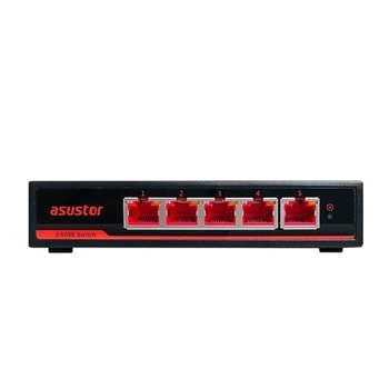 Суич Asustor ASW205T, 5 порта, 5x 100/1000/2500 | JAR Computers Asustor ASW205T