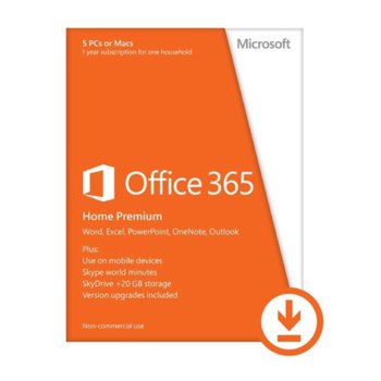 MS Office 365 Home Premium All Languages 6GQ-00092