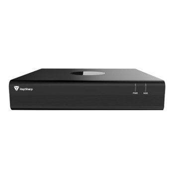 Хибриден видеорекордер RaySharp RS-D8008AS-N-T, 8-канален, H.265+/H.265/H.264+/H.264, 1x SATA до 8TB, 1x USB 3.0, 1x USB 2.0, 1x RJ45 1000Mbps, 1x HDMI | JAR Computers RaySharp RS-D8008AS-N-T
