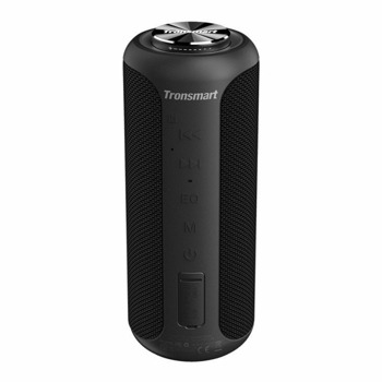 Тонколона Tronsmart Element T6 Plus, 2.0, 40W RMS (20W + 20W), Bluetooth, 3.5mm жак, слот за microSD карта, черна, време на работа до 20 часа | JAR Computers Тонколона Tronsmart Element T6 Plus