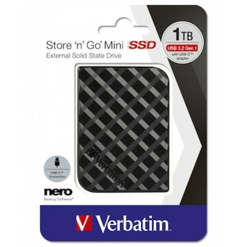 Verbatim Store 'n' Go Mini USB 3.2 1 TB черен