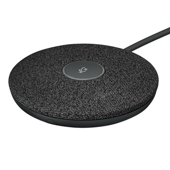 Микрофон Logitech Rally Mic Pod, за Logitech Rally, черна | JAR Computers Logitech Rally Mic Pod accessory for the Logitech