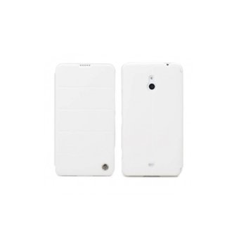Поликарбонатов протектор Rock Excel Flip Case за Nokia Lumia 1320, бял | JAR Computers Rock Excel Flip Case White