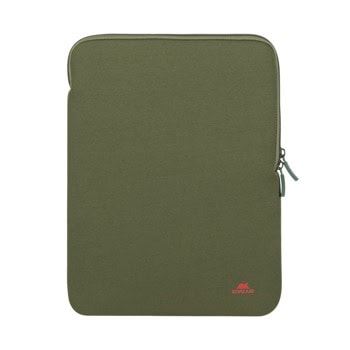 Калъф за лаптоп Rivacase 5221 KHAKI, 13"(33.02cm), полиестер, вертикален, зелен | JAR Computers Калъф за лаптоп Rivacase 5221 KHAKI зелен