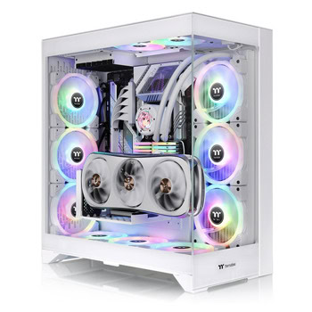 Кутия Thermaltake CTE E660 MX Snow, EATX/ATX/mATX/Mini-ITX, 2x USB 3.0, с прозорец, бяла, без захранване | JAR Computers Thermaltake CTE E660 MX Snow CA-1Y3-00M6WN-01