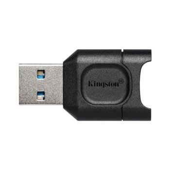 Четец за карти Kingston MobileLite Plus, USB 3.2, micro SD/micro SDXC/micro SDHC, черен | JAR Computers Kingston MobileLite Plus MLPM