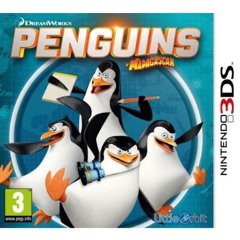 Dreamworks Penguins Of Madagascar, за 3DS