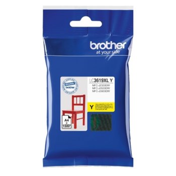 Касета ЗА BROTHER MFC-J2330DW/J3530DW/J3930DW - Yellow - P№ LC-3619XL - заб.: 1500k | JAR Computers Brother LC-3619XL Yellow