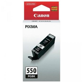 Касета за Canon PIXMA iP7250/MG5450/MG6350 - PGI-550BK-XL - Black - заб: 550k | JAR Computers Canon (PGI-550BK-XL) Black