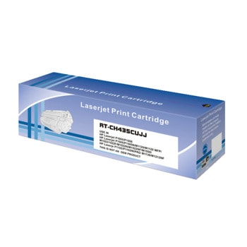 Тонер касета за HP LaserJet P1005/P1006/P1505/P1102w/1505n/1214nfh/M1132/M1120n, Canon LBP6200d/MF3010/MF3250/MF4410/MF4450/MF4580dn/MF4780, Lasershot LBP3050/LBP3150/LBP3018/LBP3108 - Black - P№ RT-CH435CUU - G&G - Неоригинален заб.: 2000 брой копия | JAR Computers G&G RT-CH435CUU Black