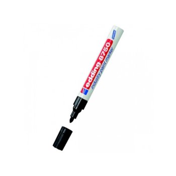 Маркер Edding 8750, черен, от 2.0 до 4.0 mm, за различни повърхности, индустриален | JAR Computers Edding 8750