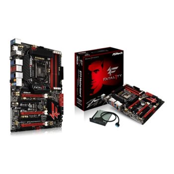 Дънна платка ASRock Fatal1ty Z77 Professional, Z77, LGA1155, DDR3, 3xPCI-E (SLi/CF) (HDMI & DisplayPort), SB7.1 THX TruStudio™, 2xLan1000, 6xSATA 6Gb/s, eSATA 6Gb/s, 6xUSB3.0, ATX | JAR Computers ASRock Fatal1ty Z77 Professional s1155 DDR3 ATX