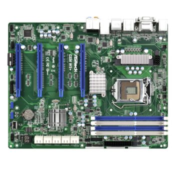 Дънна платка за сървър ASRock Rack C226WS+, LGA1150, DDR3 UDIMM and ECC UDIMM, 2x LAN1000, 6x SATA 6Gb/s, 4x SATA 6Gb/s, RAID 0,1,5,10, RAID 0,1, 4x USB 3.0, ATX | JAR Computers ASRock Rack C226WS+