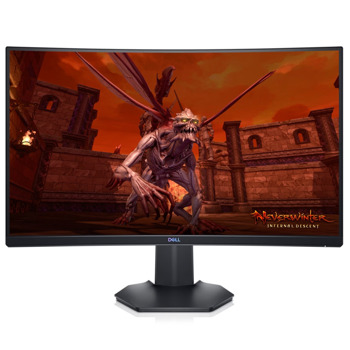 Монитор Dell S2721HGFA, 27" (68.58cm), VA панел, 144Hz, Full HD, 4ms, 3 000:1, 350cd/m2, HDMI, DP | JAR Computers Монитор Dell S2721HGFA