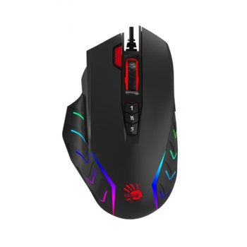 Мишка Bloody J95s, оптична (8000 dpi), гейиминг, USB, черна | JAR Computers Bloody J95s