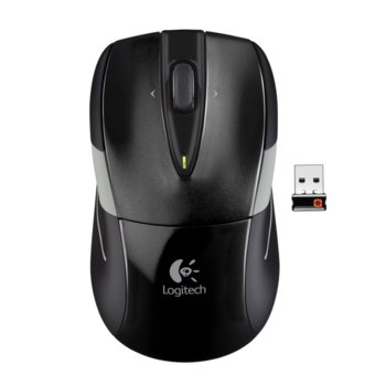 Logitech M525, безжична, 2.4GHz, черна