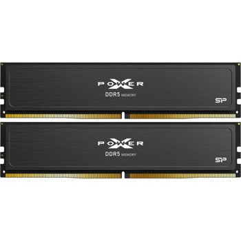 Памет 32GB (2x16GB) DDR5 6400MT/s, Silicon Power XPOWER Pulse, SP032GXLWU560FDJ, 1.4V | JAR Computers SILICON POWER XPOWER Pulse 2x16GB 6400MT/s