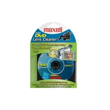 Почистващ диск Maxell Camcorder mini, за камери, 1 бр. | JAR Computers DVD-R Camcorder mini