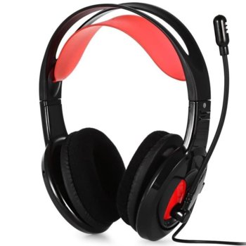 Слушалки Somic DT-2112, микрофон, гейминг, 40мм говорители, контрол на звука, AUX, черни | JAR Computers Somic DT-2112