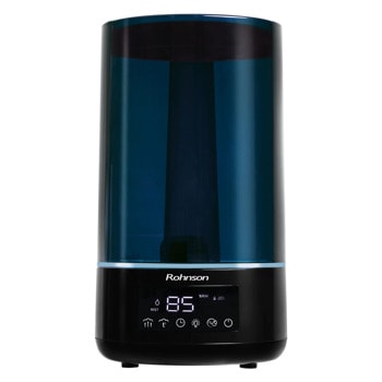 Овлажнител на въздух Rohnson R-9588, 4.3 l резервоар, подходящ за помещения с площ до 25m², 3 скорости, черен | JAR Computers Овлажнител на въздух Rohnson R-9588