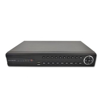 Аналогов HD (AHD) видеорекордер Privileg DVR-3116, 16 канала, H.264 компресия, без HDD (поддържа 2xSATA до 2TB), HDMI, LAN, RS485 | JAR Computers Видеорекордер, 16 канала