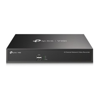 IP видеорекордер TP-Link VIGI NVR1008H, 8 канала, H.265+/H.265/H.264+/H.264, 1x SATA III (до 10TB), 2x USB 2.0, 1x LAN 10/100Mbps, 1x HDMI, 1x VGA image