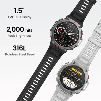 Amazfit T-Rex 3 Grey W2322GL6N