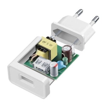Cellularline IT4677 220V microUSB кабел 5W Бяло