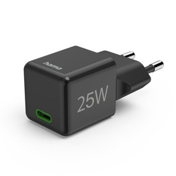 Зарядно устройство Hama 201985, от контакт към 1x USB C(ж), бяло, 25W, QC 3.0 | JAR Computers HAMA 201985
