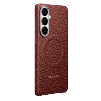 Samsung S26+ Carbon Magnet Case Coral Red